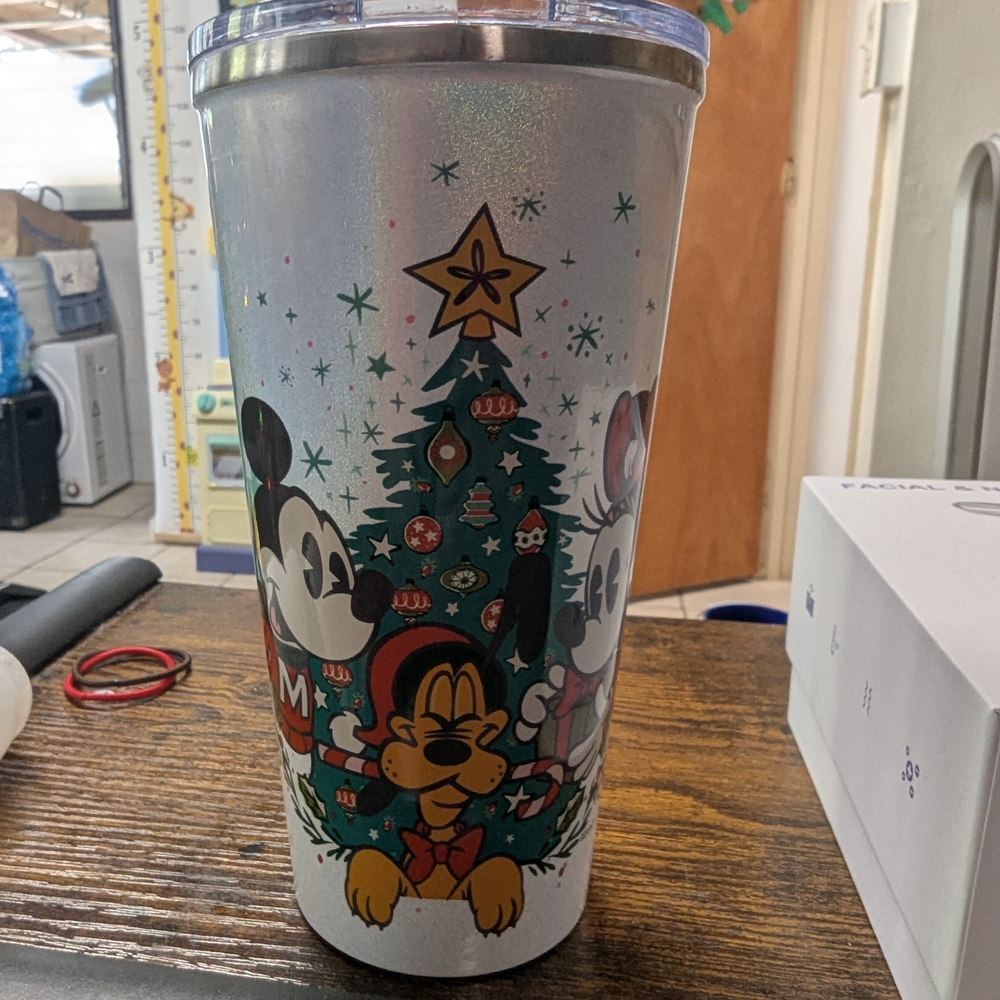 Disney Holiday Tumbler with Mickey and Friends